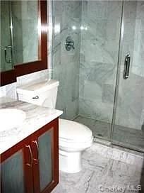 Bathroom, Glass Shower, Interior, Marble, Marble Walls
