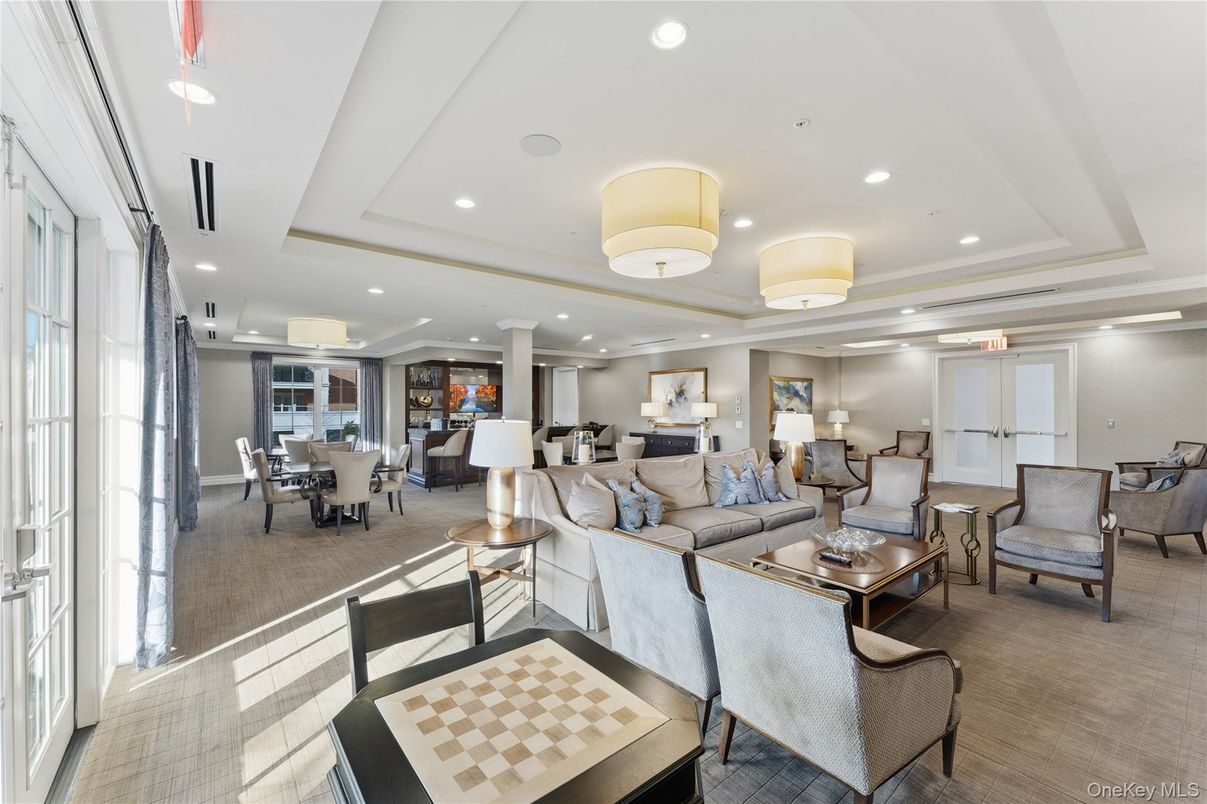 Dining room, Interior, Living room, Recessed Lighting