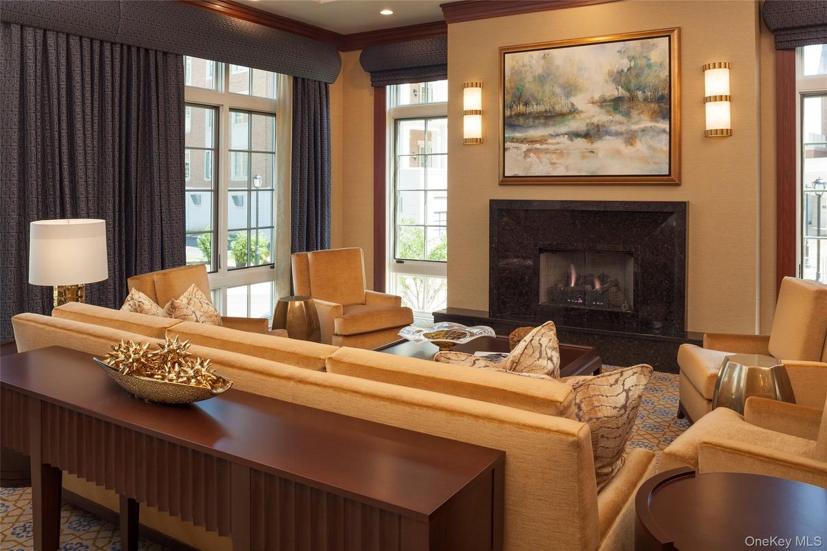 Fireplace, Interior, Living room, Recessed Lighting