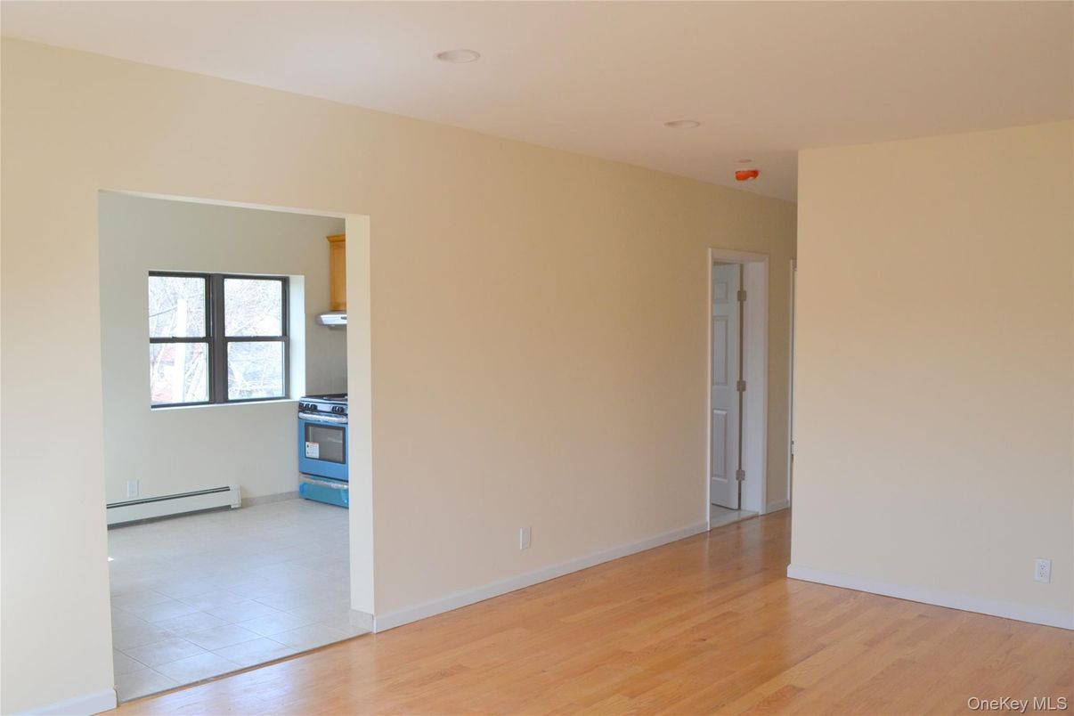 Empty room, Interior, Kitchen, Wood Texture Flooring