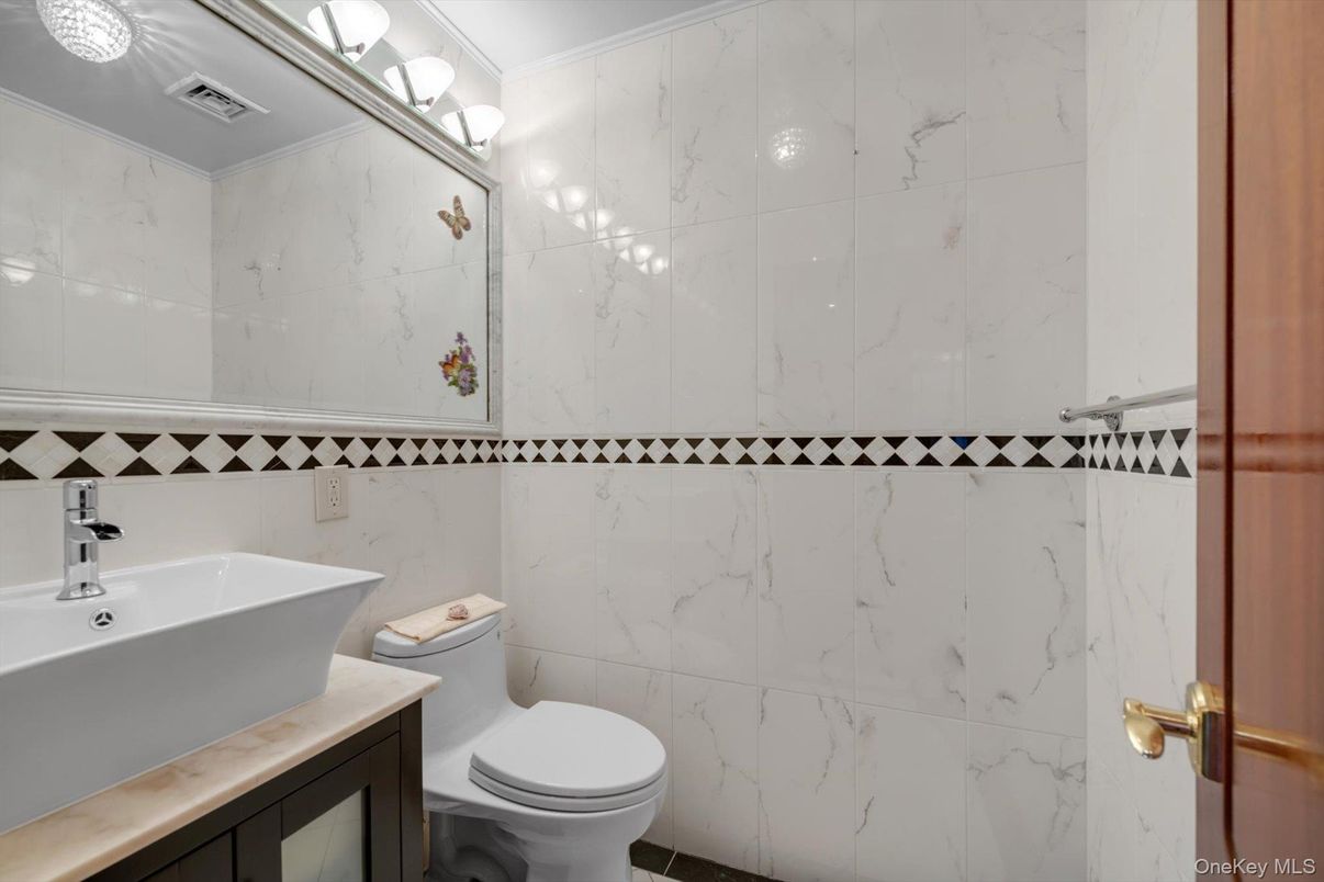 Bathroom, Interior, Marble Walls