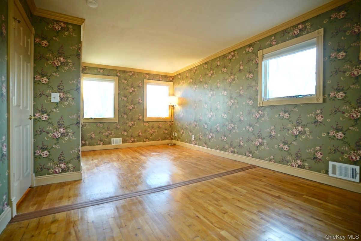 Empty room, Interior, Wood Texture Flooring