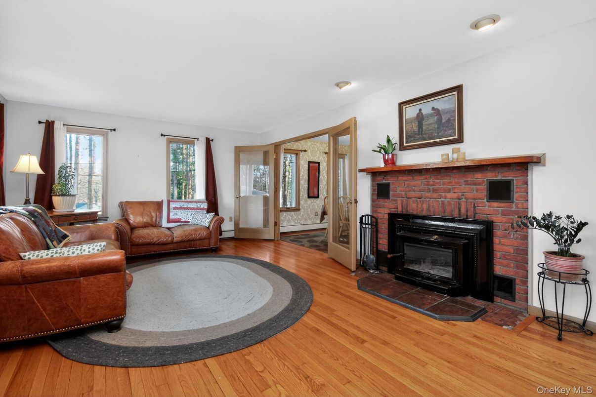 Fireplace, Interior, Living room, Wood Texture Flooring