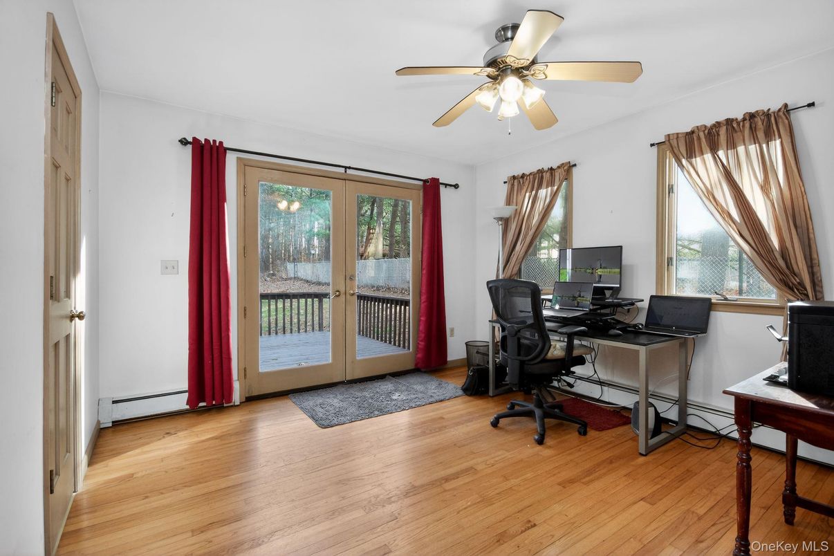 Home Office, Interior, Wood Texture Flooring