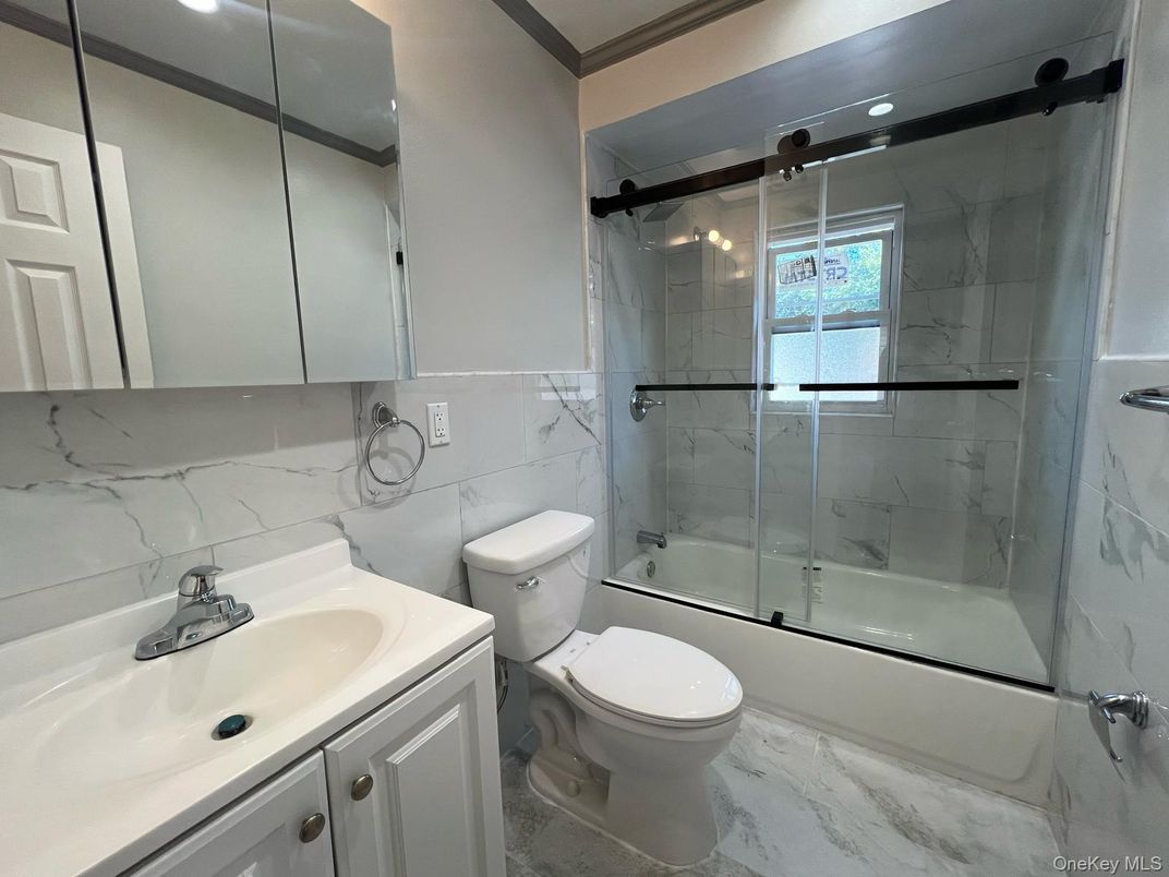 Bathroom, Glass Shower, Interior, Marble, Marble Walls