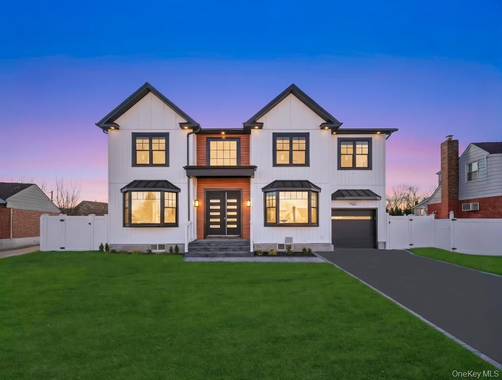 Attached, Backyard, Exterior, Facade, Farmhouse