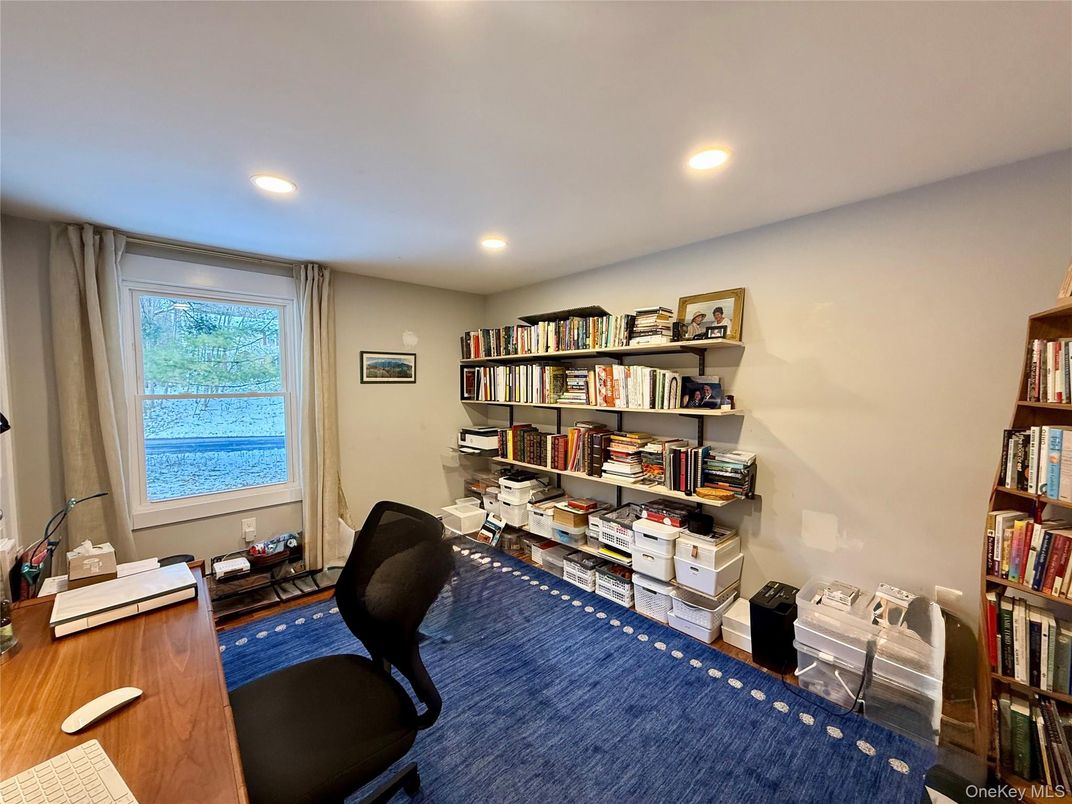 Home Office, Interior, Recessed Lighting