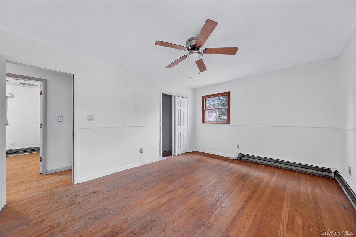 Empty room, Interior, Wood Texture Flooring