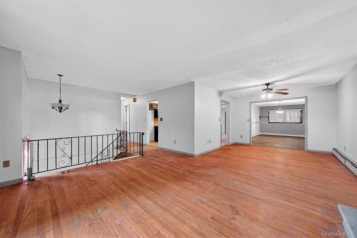 Empty room, Interior, Wood Texture Flooring