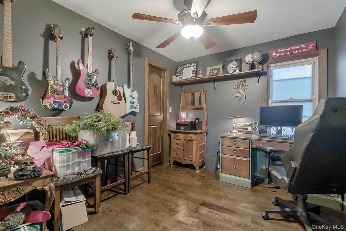 Home Office, Interior, Wood Texture Flooring
