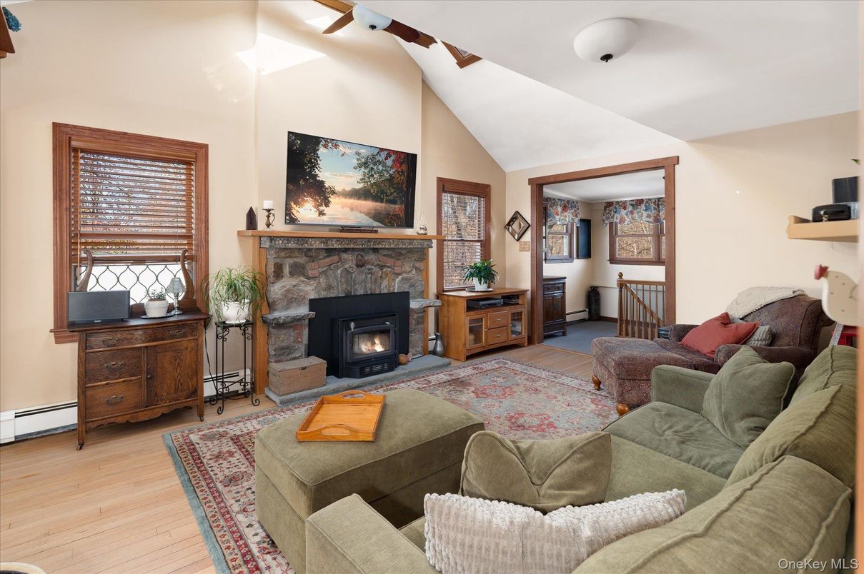 Fireplace, Interior, Living room, Wood Texture Flooring