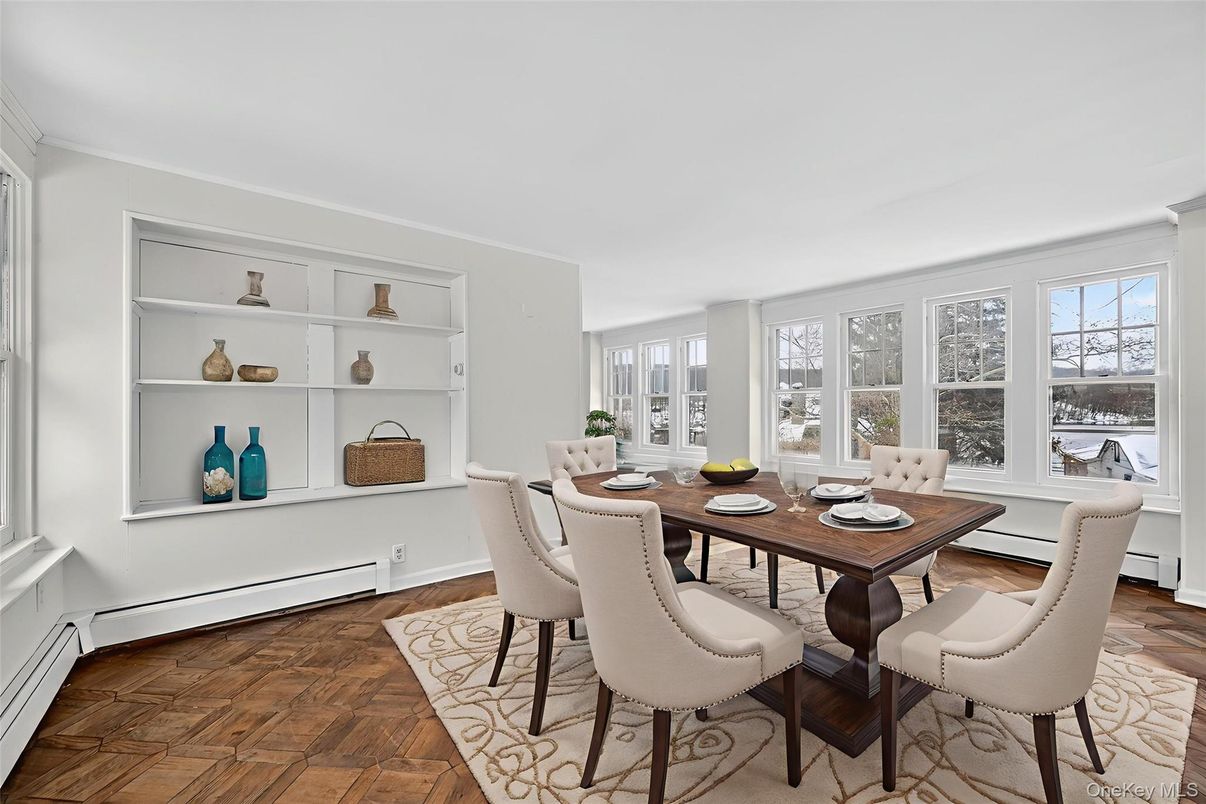 Dining room, Interior, Wood Texture Flooring