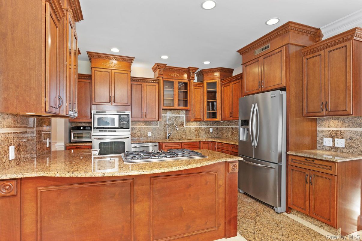 Interior, Kitchen, Recessed Lighting, Stainless Steel Appliances