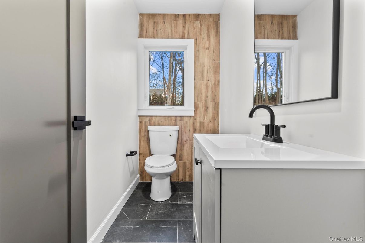 Bathroom, Interior, Wooden Walls