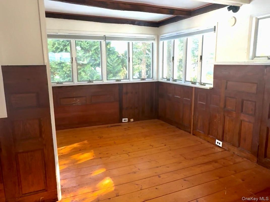 Empty room, Interior, Wood Texture Flooring, Wooden Walls