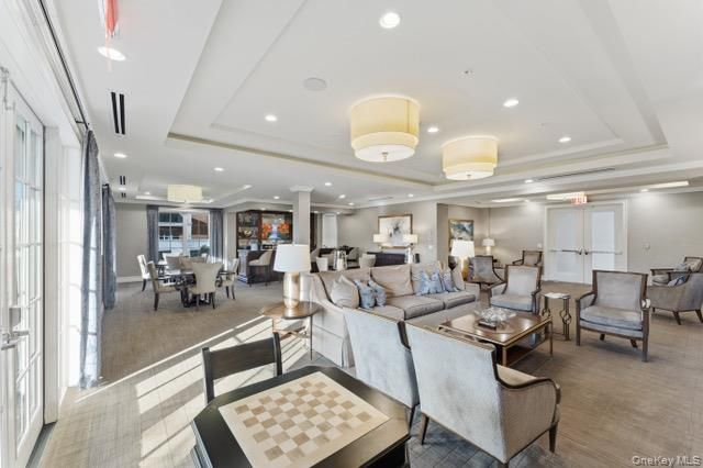 Dining room, Interior, Living room, Recessed Lighting