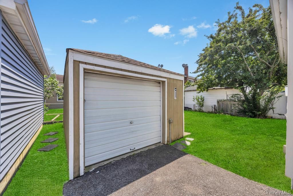 Backyard, Detached Garage, Exterior