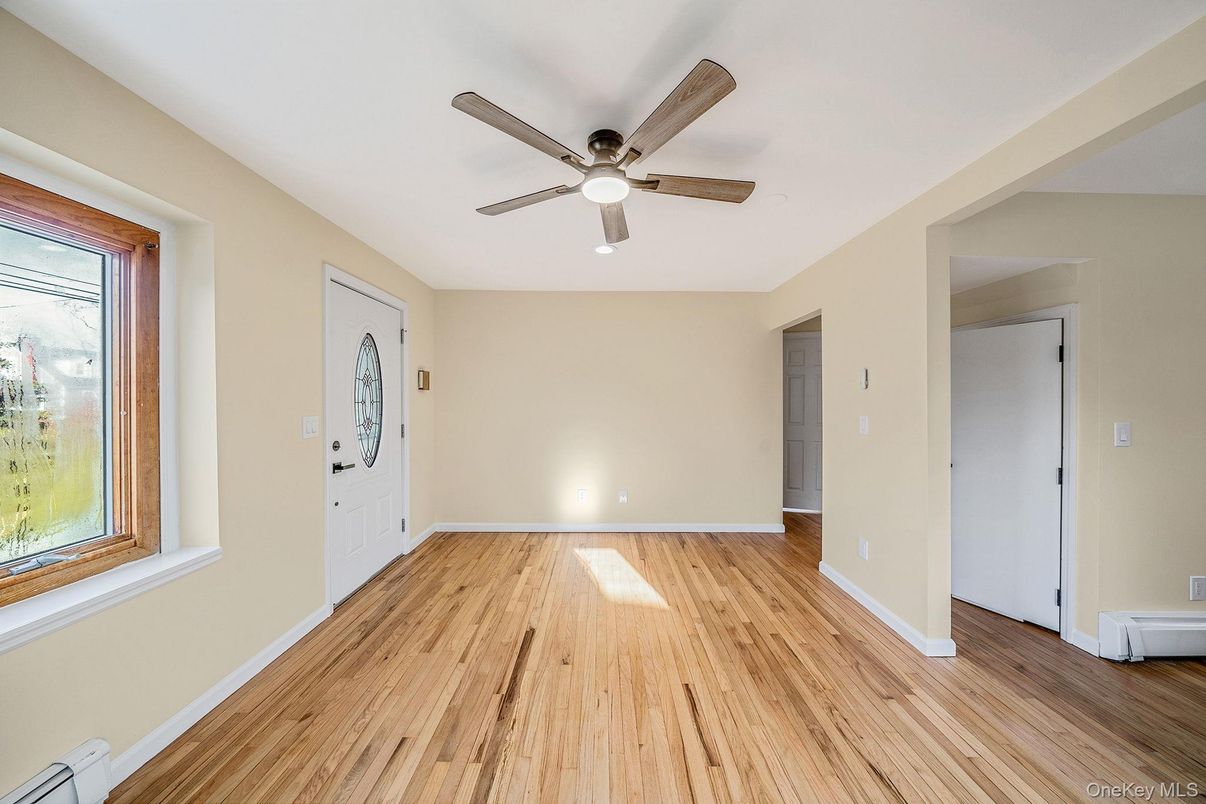 Empty room, Interior, Wood Texture Flooring