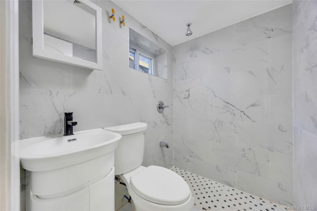 Bathroom, Interior, Marble Walls