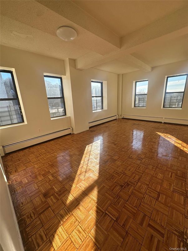 Empty room, Interior, Wood Texture Flooring