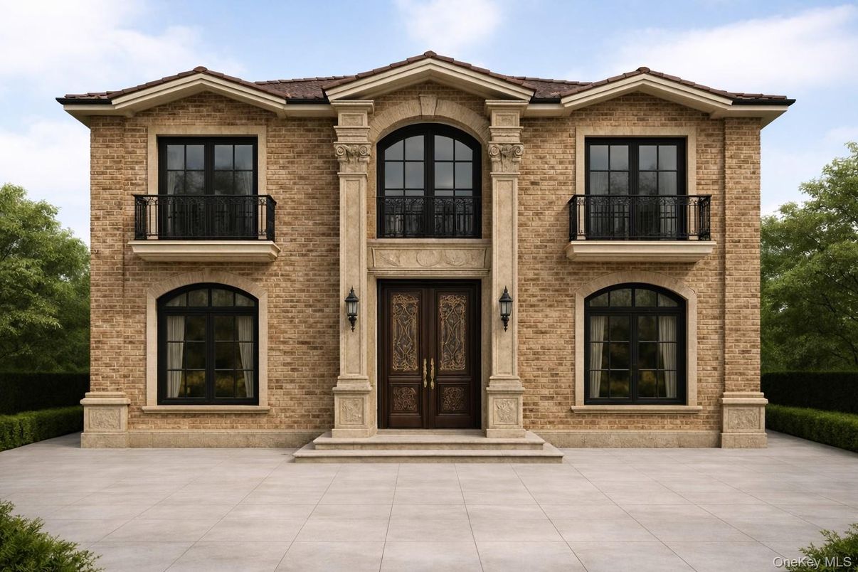 Exterior, Facade, Brick Facade, Brick Traditional