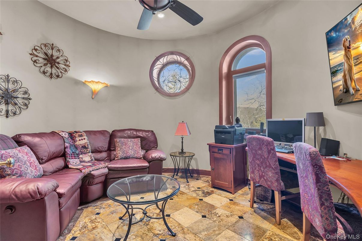 Home Office, Interior, Living room, Recessed Lighting