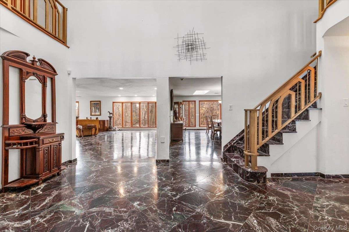 Interior, Marble, Recessed Lighting