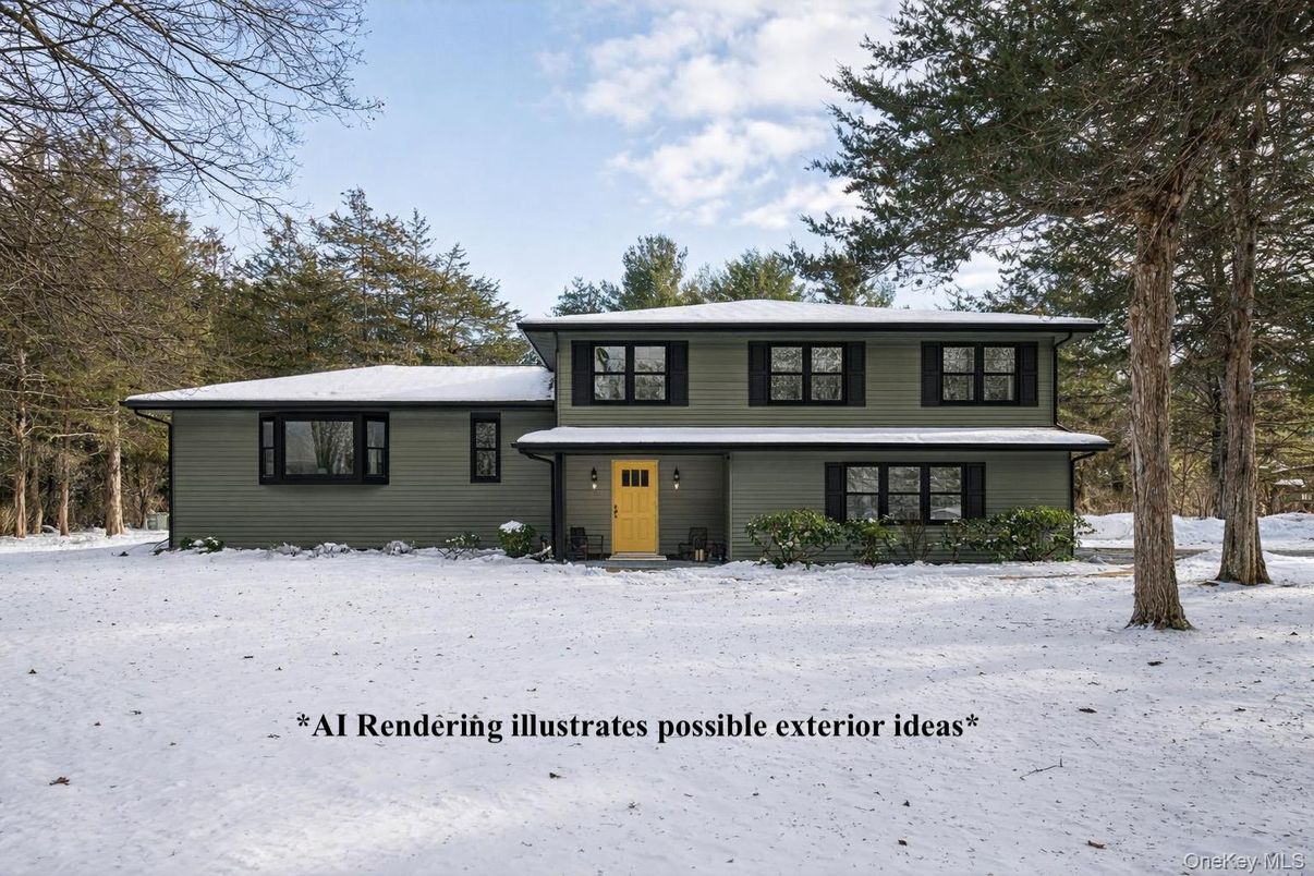 Exterior, Facade, Split Level