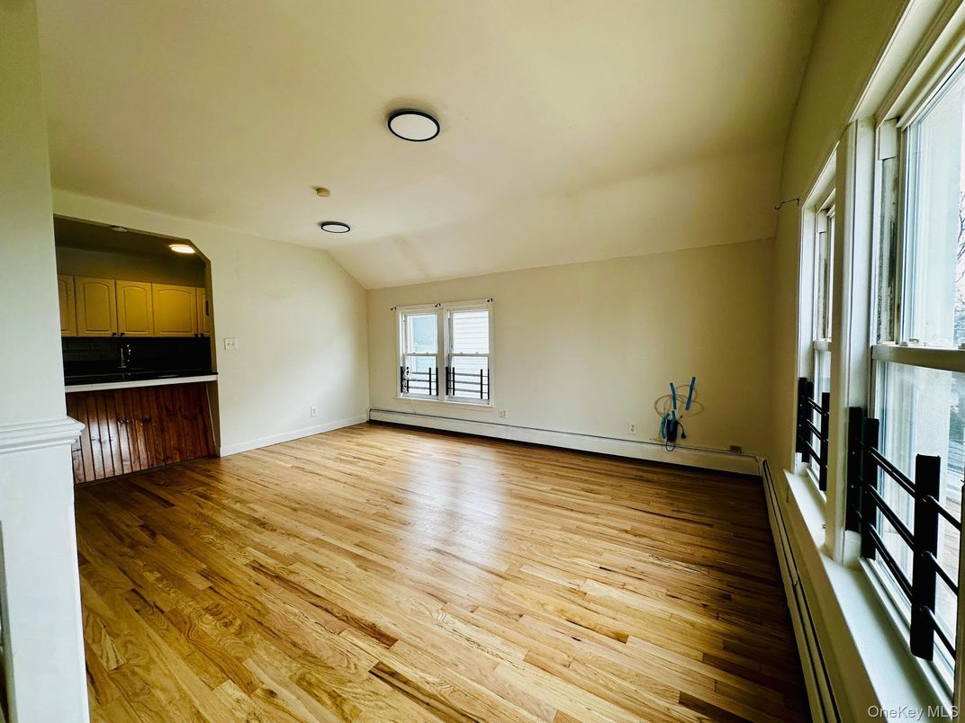 Empty room, Fireplace, Interior, Wood Texture Flooring