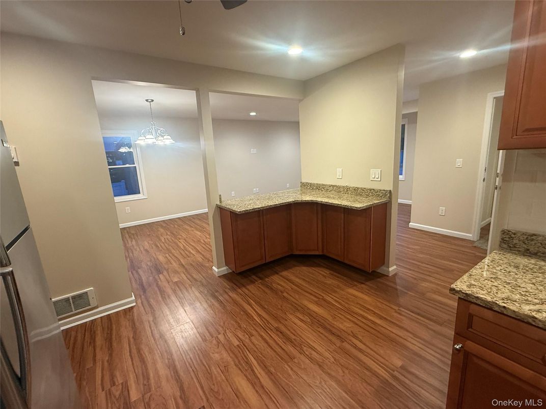 Chandelier, Interior, Recessed Lighting, Wood Texture Flooring