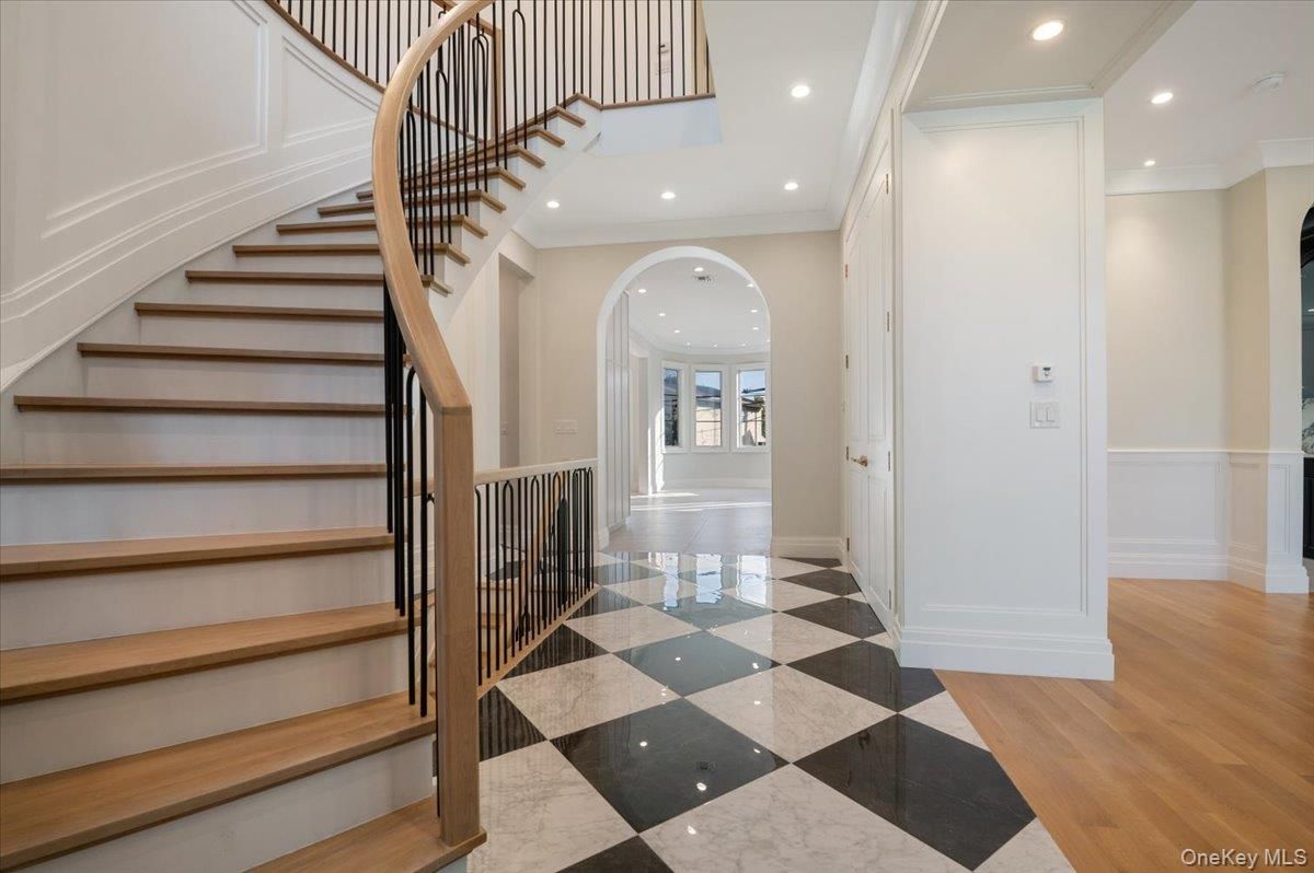 Interior, Marble, Recessed Lighting