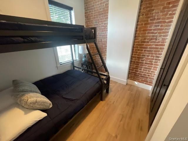 Interior, Stone Walls, Wood Texture Flooring