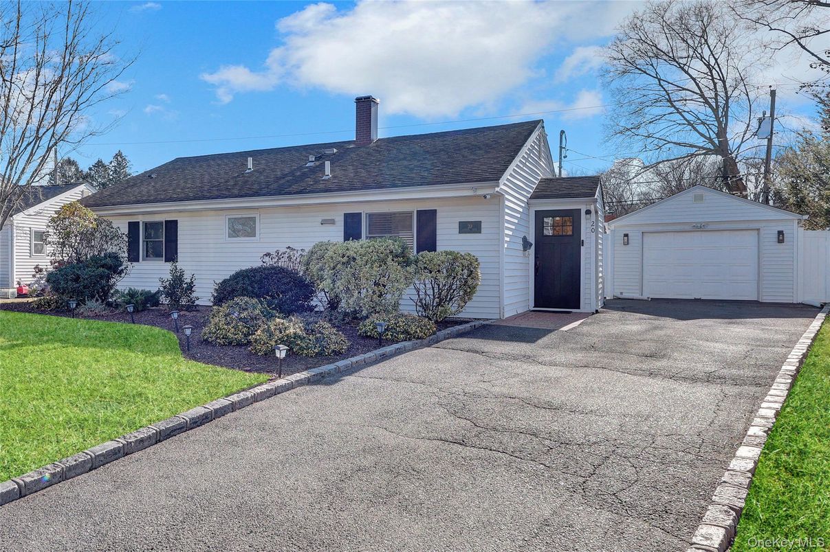 Detached Garage, Exterior, Facade, Cape Cod
