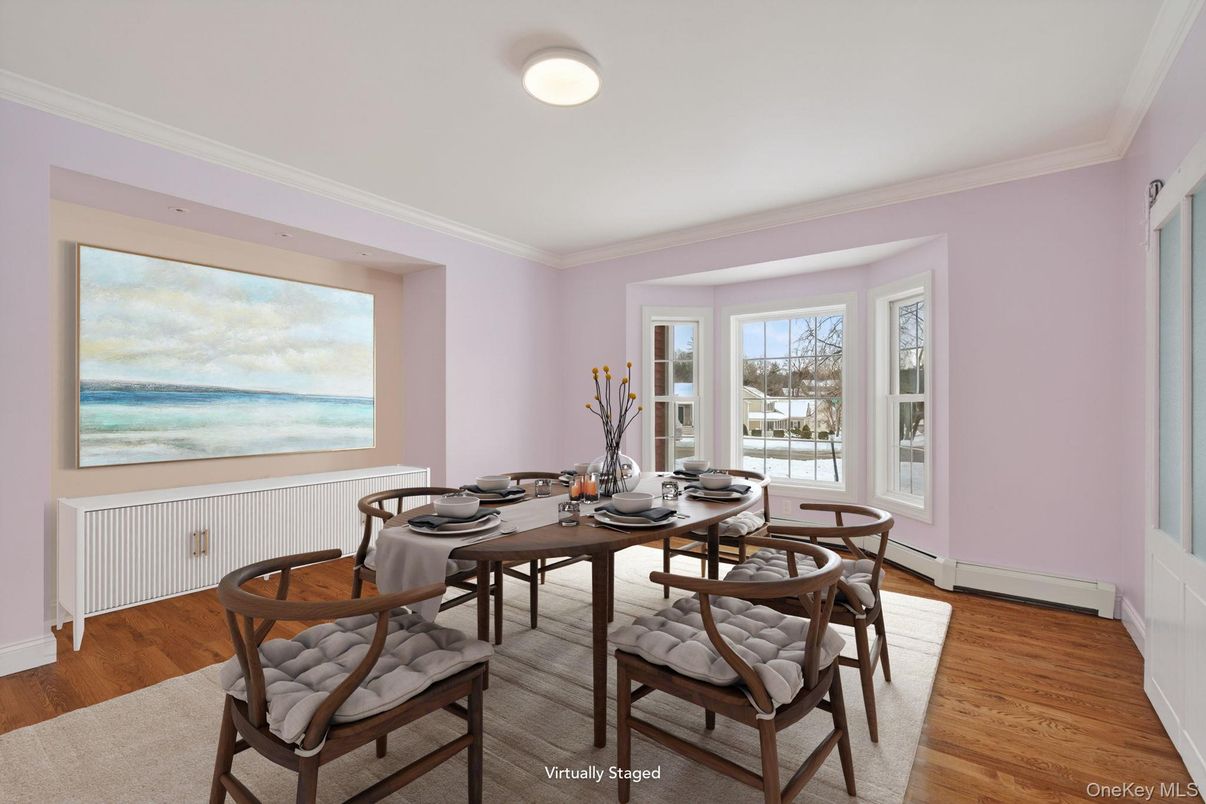 Dining room, Interior, Wood Texture Flooring