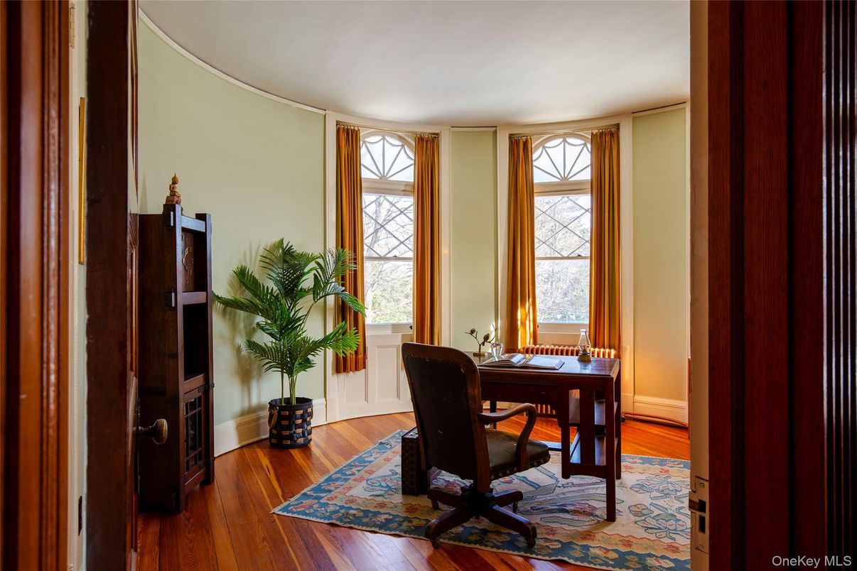 Home Office, Interior, Wood Texture Flooring