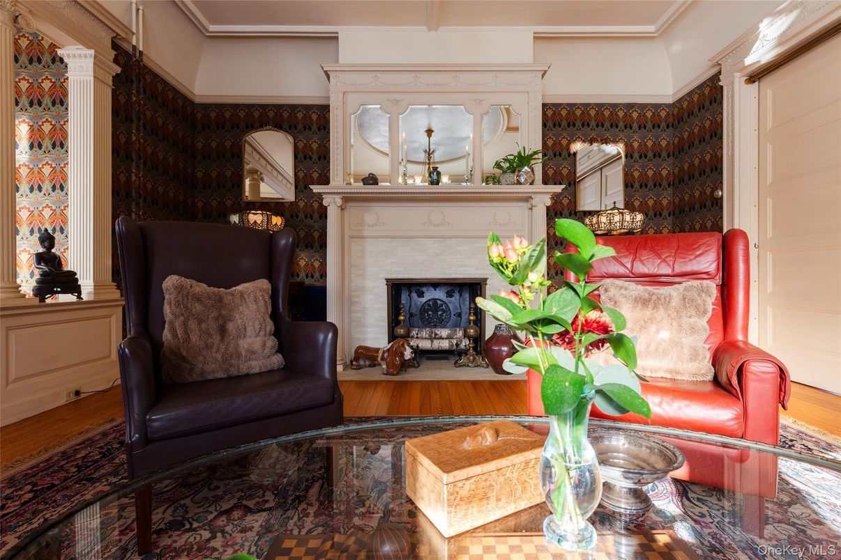 Fireplace, Interior, Living room, Wood Texture Flooring