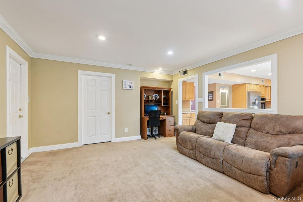 Interior, Kitchen, Living room, Recessed Lighting