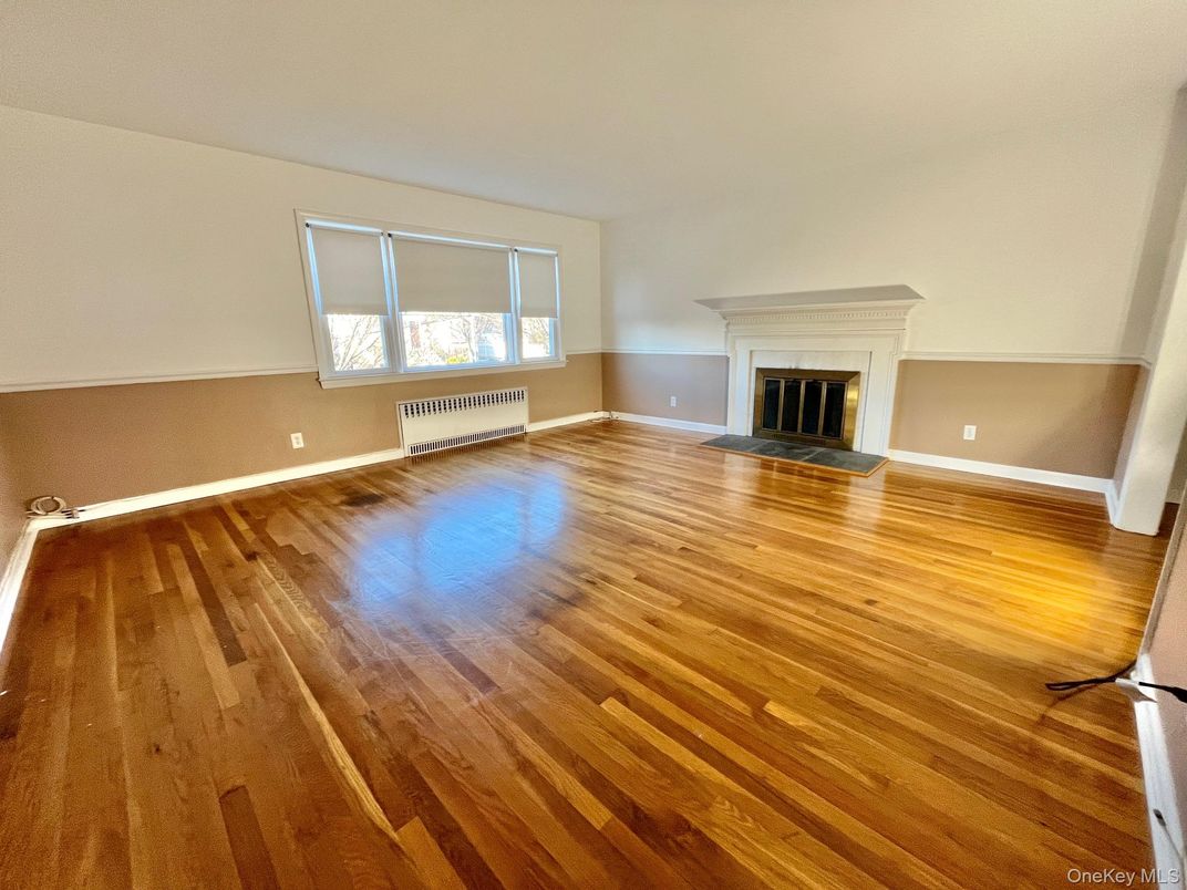 Empty room, Fireplace, Interior, Wood Texture Flooring