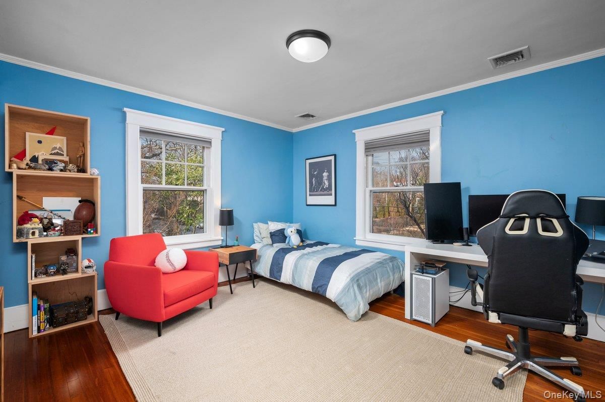 Bedroom, Home Office, Interior, Wood Texture Flooring