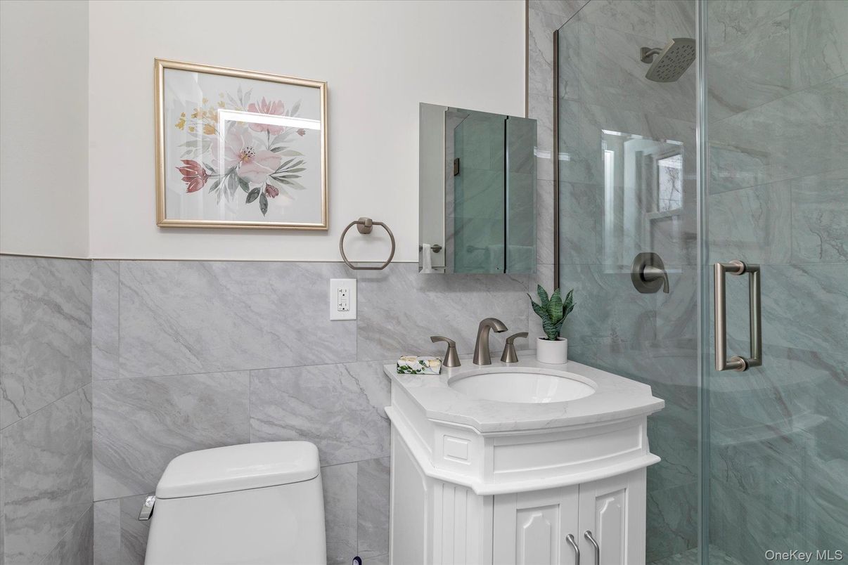 Bathroom, Glass Shower, Interior