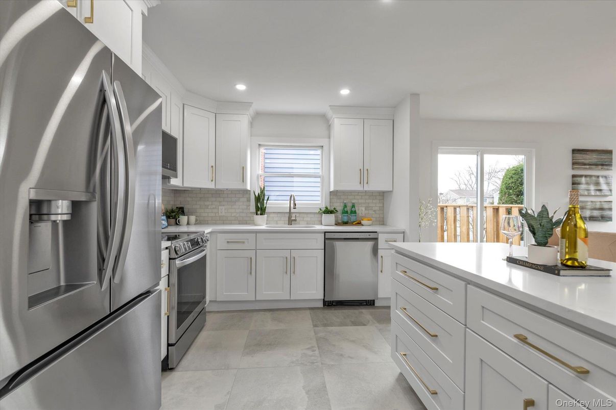 Interior, Kitchen, Recessed Lighting, Stainless Steel Appliances