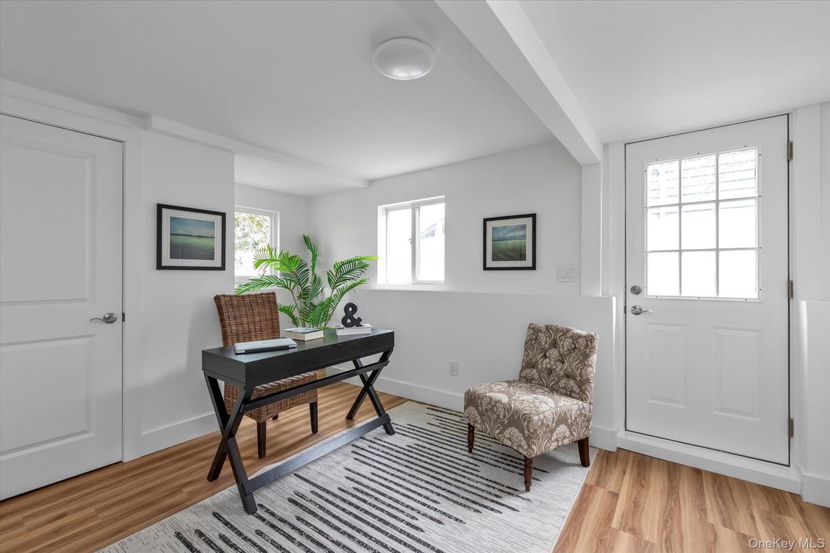 Home Office, Interior, Wood Texture Flooring