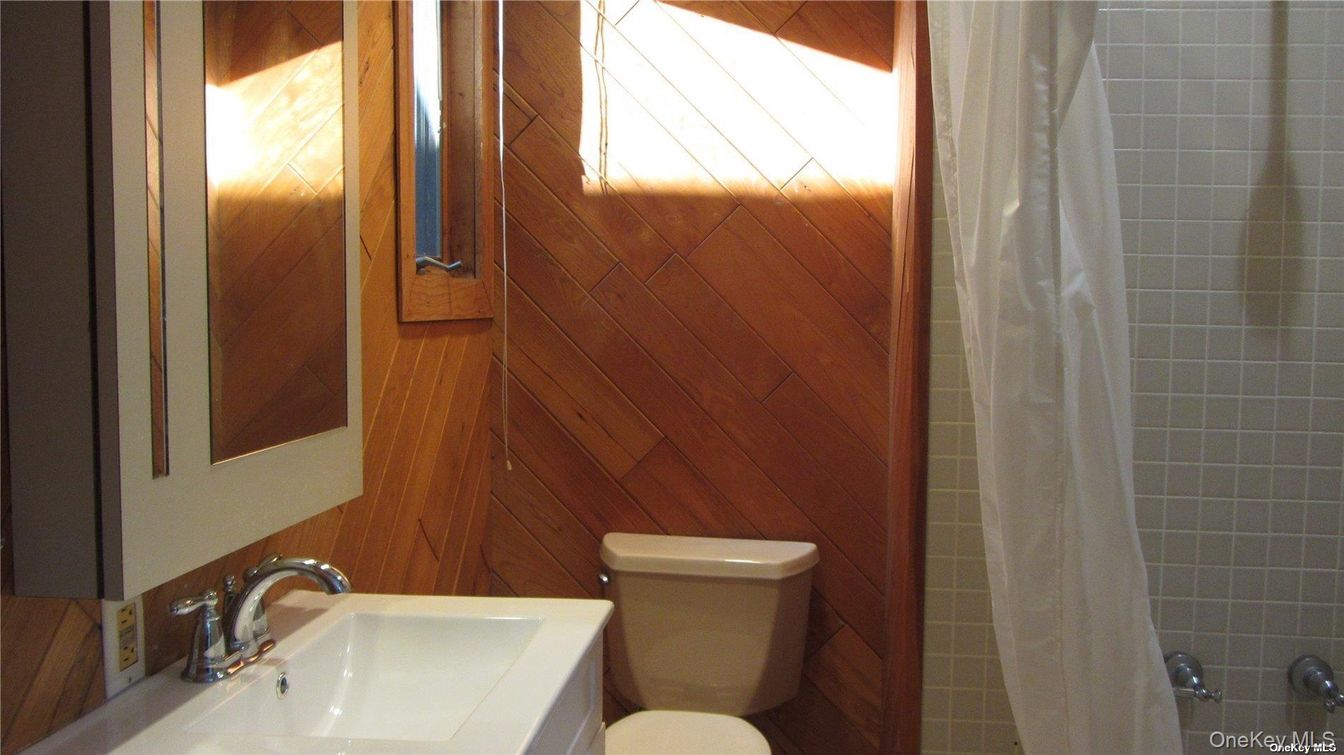 Bathroom, Interior, Wooden Walls