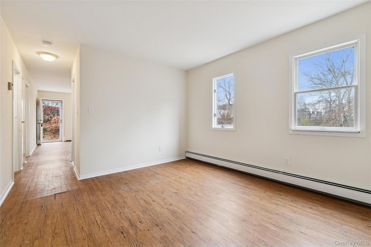 Empty room, Interior, Wood Texture Flooring