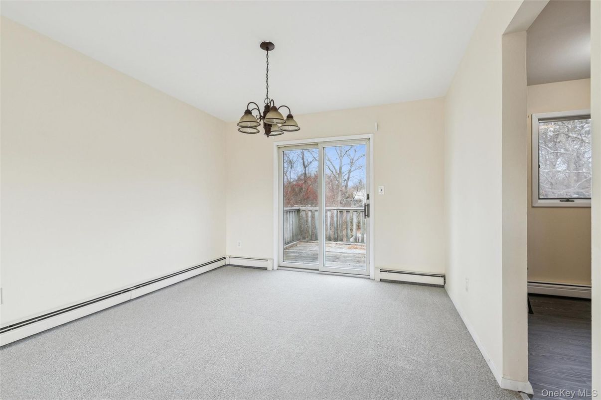 Chandelier, Empty room, Interior