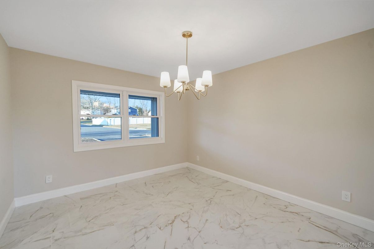 Chandelier, Empty room, Interior, Marble