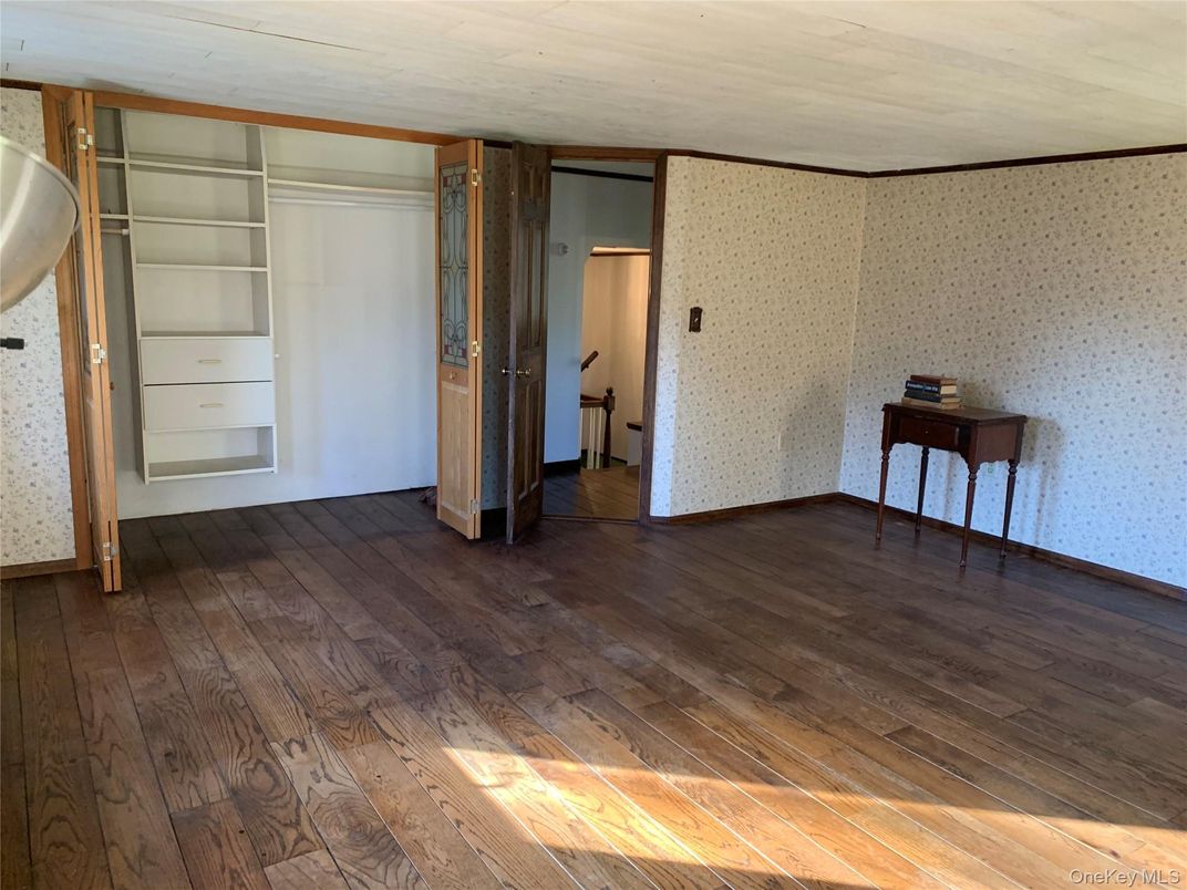Empty room, Interior, Wood Texture Flooring