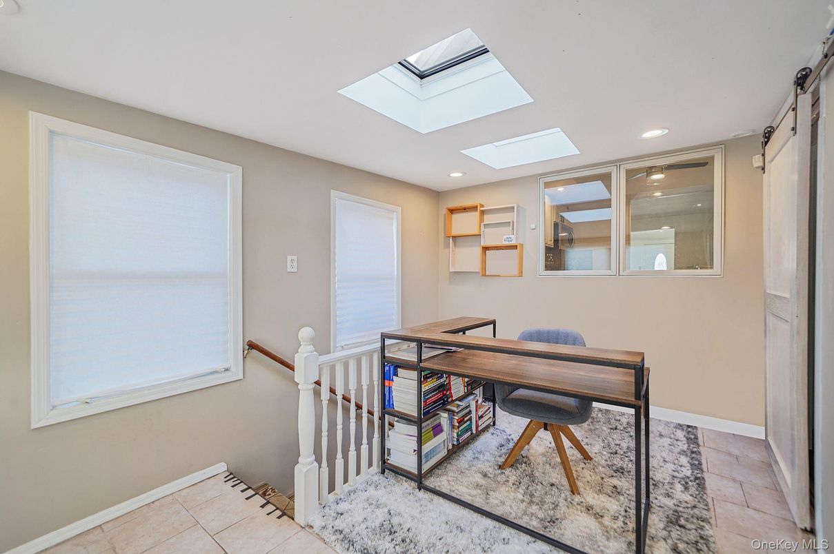 Home Office, Interior, Recessed Lighting