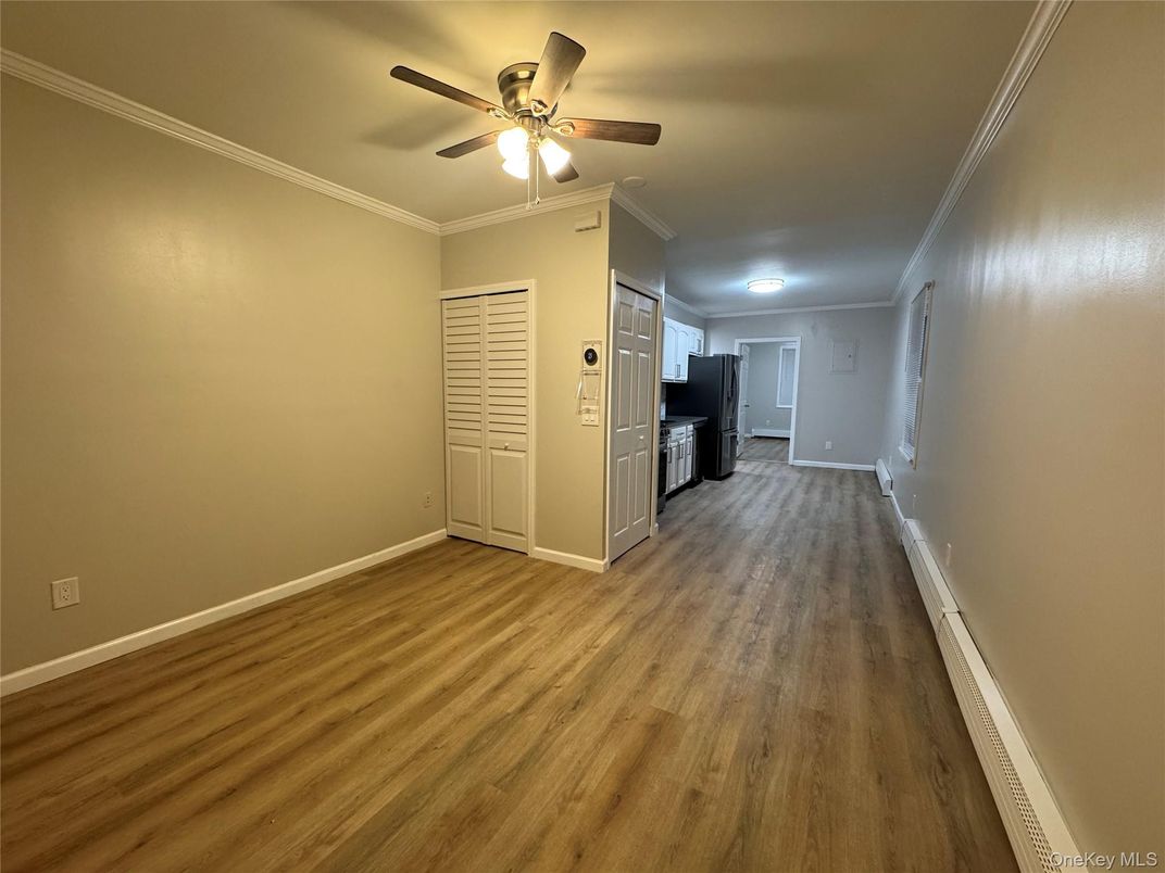 Empty room, Interior, Kitchen, Wood Texture Flooring