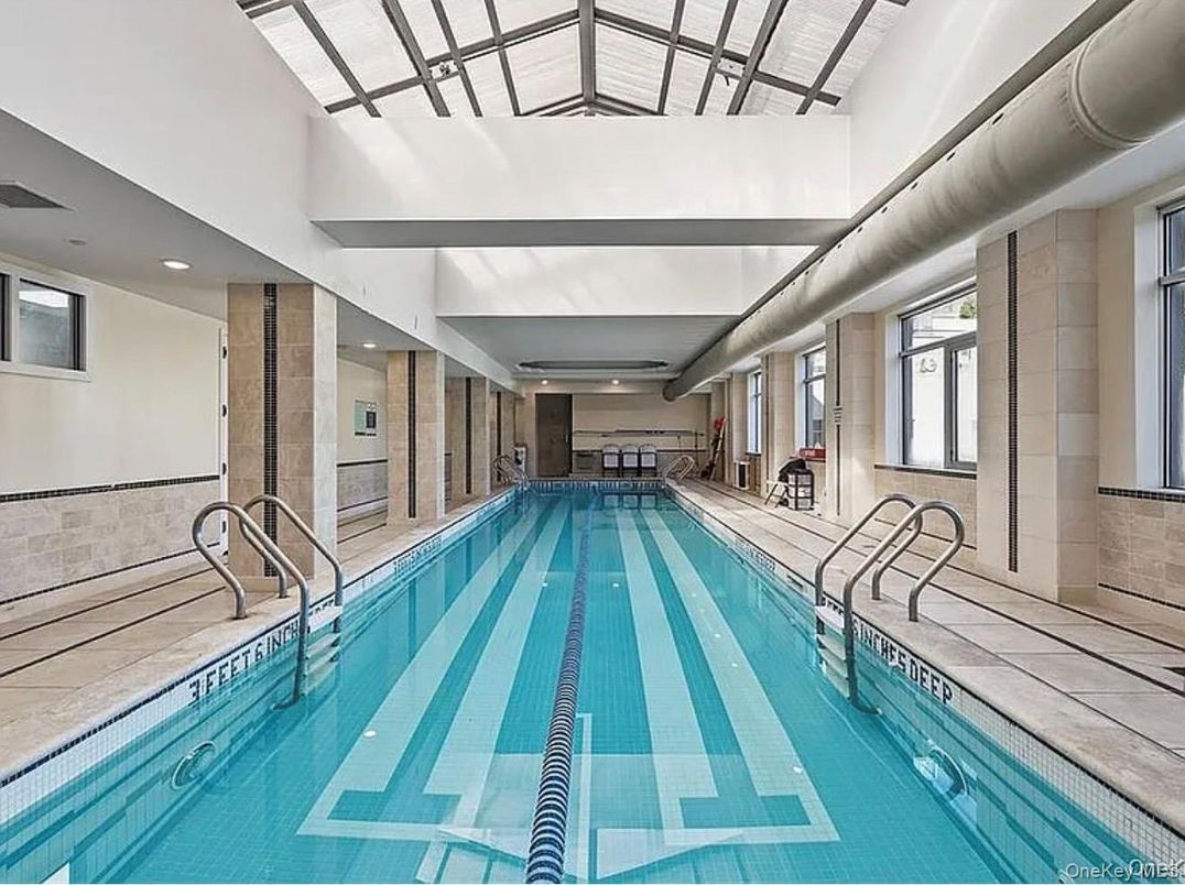 Glass Ceilings, Interior, Pool, Recessed Lighting